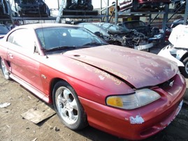1998 FORD MUSTANG GT RED CPE 4.6L AT F19057